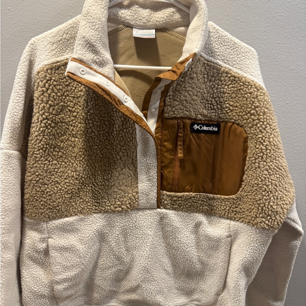 Columbia Two-Tone Fleece Pullover